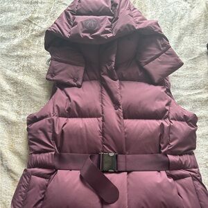 Lululemon Athletica Maroon Puffer Vest